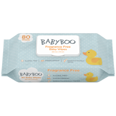 BABY BOO UNSCENTED BABY WIPES 80PK Pack Size: 12