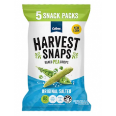 HARVEST SNAP PEA CRISP SALTED 18g PACK SIZE 15