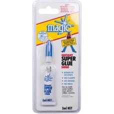 MAGIC SUPER SUPERGLUE TUBE 3ML Pack Size: 12