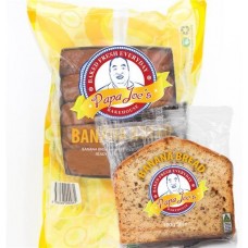 PAPA JOES BANANA BREAD SLICED 5 PIECES Pack Size: 8