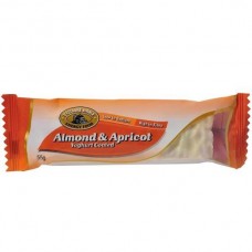 FUTURE BAKE ALMOND AND APRICOT YOGHURT COATED NUT BAR 55GM Pack Size: 20