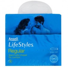 ANSELL CONDOM LIFESTYLES REGULAR 6S Pack Size: 12
