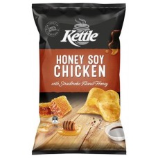 KETTLE HONEY SOY CHICKEN POTATO CHIPS 175GM Pack Size: 12