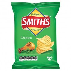 SMITHS CHICKEN CRINKLE POTATO CHIPS 45GM Pack Size: 18