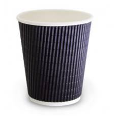 Cups Coffee Triple/Wall Black 280ml 25s x20