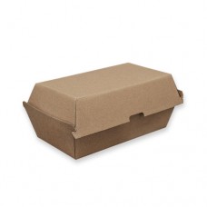 KRAFT PAPER BOARD LUNCH BOX REGULAR Pack of 200