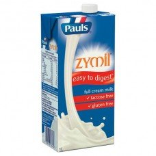 PAULS ZYMIL FULL CREAM MILK UHT 1L Pack Size: 12