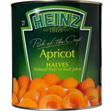 HEINZ APRICOT HALVES IN NAT JUICE 3KG Pack Size: 3