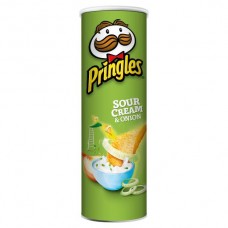 PRINGLES CHIPS S/CRM&ON 134GM pack size: 12