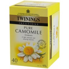 TWININGS CAMOMILE TEABAG INFUSION 40S pack size: 4