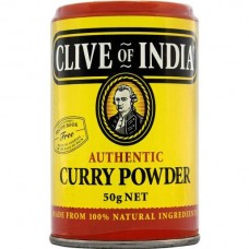 CLIVE OF INDIA AUTHENTIC CURRY POWDER 50GM Pack Size: 8
