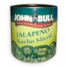  JALAPENOS SLICED JOHN BULL 2.8KG Pack Size: 3