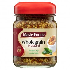 MUSTARD WHOLE GRAIN 175GM pack size: 6