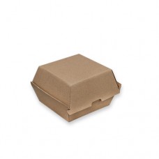 KRAFT PAPER BOARD BURGER BOX Pack of 250