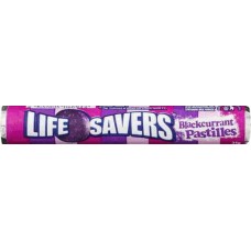 LIFE SAVERS BLACKCURRENT PASTILLES 34GM Pack Size: 24