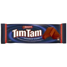 ARNOTTS BISCUITS DOUBLE COAT CHOCOLATE TIM TAM 200GM Pack Size: 24