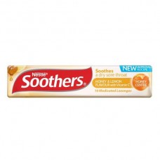 ALLENS SOOTHERS HONEY AND LEMON MEDICATED LOZENGES 45GM Pack Size: 36