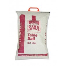 SAXA TABLE SALT 10KG Pack Size: 1