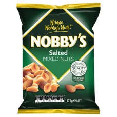 NOBBYS SALTED MIXED NUTS 375G Pack Size: 12