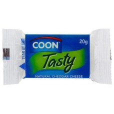 COON CHEESE PORTIONS 20GM Pack Size: 1
