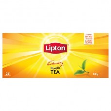 LIPTON LIPTON TEA BAGS QUALITY BLACK 25S Pack Size: 12