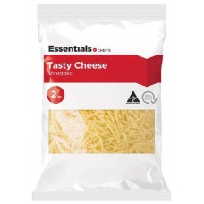 ESSENTIALS CHEF SHREDDED TASTY CHEESE 2KG Pack Size: 6