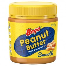 BEGA PEANUT BUTTER SMOOTH 375GM Pack Size: 12