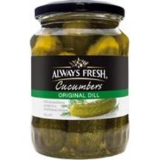 ALWAYS FRESH CUCUMBER DILL 680GM Pack Size: 6
