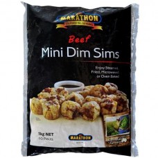 MARATHON BEEF MINI DIM SIMS 60S Pack Size: 6 MARATHON BEEF MINI DIM SIMS 60S Pack Size: 6