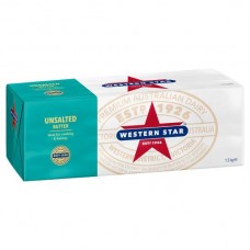 BUTTER WESTERN STAR UNSALTED  1.5KG Pack Size: 8