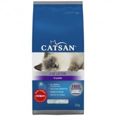 CATSAN CAT LITTER CRYSTALS 2KG Pack Size: 4
