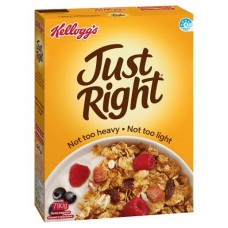 KELLOGGS JUST RIGHT ORIGINAL 640GM Pack Size: 12