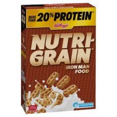KELLOGGS NUTRI-GRAIN 200GM Pack Size: 12