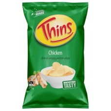 THINS CHICKEN POTATO CHIPS 175GM Pack Size: 12