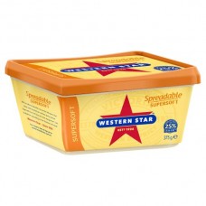 WESTERN STAR SUPERSOFT SPREADABLE 375GM Pack Size: 16