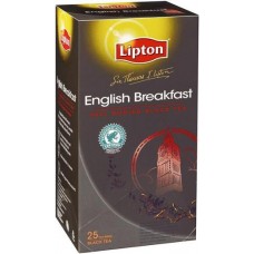 LIPTON ENGLISH BREAKFAST SIR THOMAS TEA BAG 25S Pack Size: 6