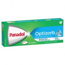 PANADOL CAPLETS WITH OPTIZORB 20S Pack Size: 24
