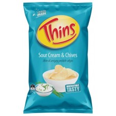 THINS SOUR CREAM CHIVES CHIPS 175G Pack Size: 12