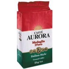AURORA ITALIAN BLEND GROUND COFFEE 1KG Pack Size: 4
