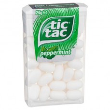 TIC TAC PEPPERMINT 24GM Pack Size: 24