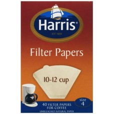 HARRIS 10-12 CUP FILTERS 40'S Pack Size: 10