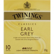 TWININGS EARL GREY CLASSICS TEABAGS 10S Pack Size: 12