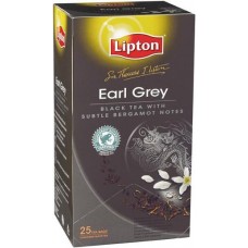 LIPTON SIR THOMAS EARL GREY ENVELOPE TEA 25S Pack Size: 6