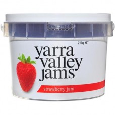YARRA VALLEY STRAWBERRY JAM 2.5KG Pack Size: 3