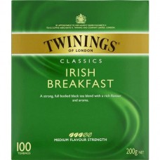 TWININGS IRISH BREAKFAST CLASSICS TEABAGS 100S Pack Size: 6