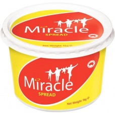 MIRACLE MARGARINE SPREAD 1KG Pack Size: 8