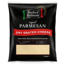 PERFECT GRATED PARMESAN CHEESE 1.5KG Pack Size: 4