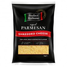 PERFECT SHREDDED PARMESAN CHEESE 1KG Pack Size: 6