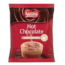 NESTLE RICH AND CREAMY HOT CHOCOLATE SOFT PACK 1KG Pack Size: 5