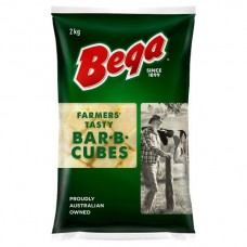 BEGA CHEESE TASTY BBQ CUBES 2KG Pack Size: 6